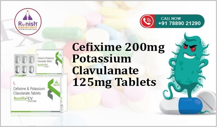 Cefixime Potassium Clavulanate Tablets