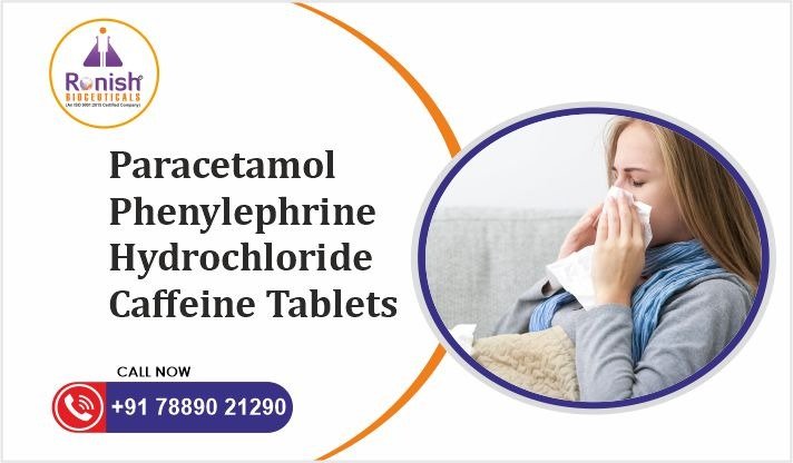 Paracetamol Phenylephrine Hydrochloride Caffeine Tablets
