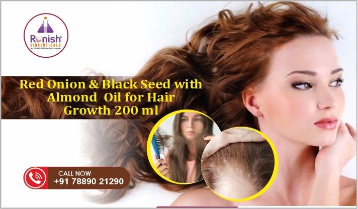 Red Onion & Black Seed Oils with Almond Hair Growth 200 ml