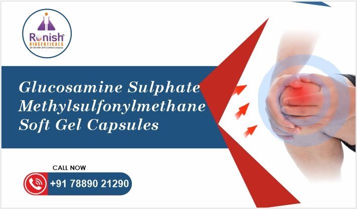 Glucosamine Sulphate Methylsulfonylmethane Soft Gel Capsules